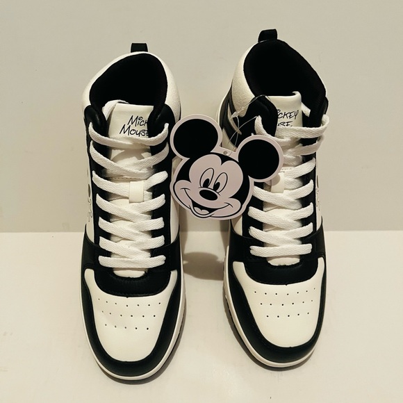 Disney Mickey Mouse High Top Sneaker For Women - Picture 3 of 8